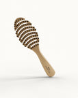 Flexible Brush silk and boar bristles